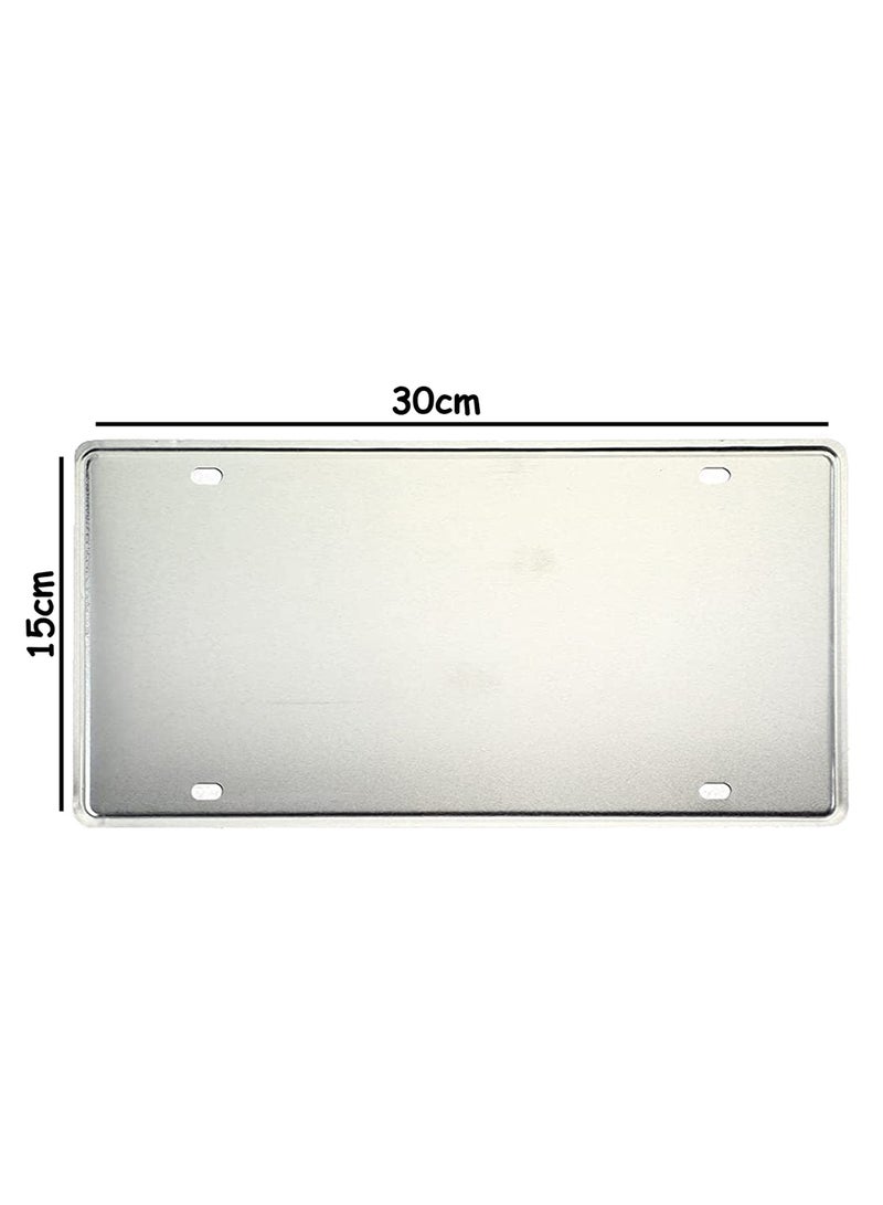 LINGWEI Wall Decorative Metal Plate Wall Metal Art Tin Sign Plaqui Print Poster Car Plate Plaque Decals Modern Design Painted Tin Metal Wall Art Signs - Image 3