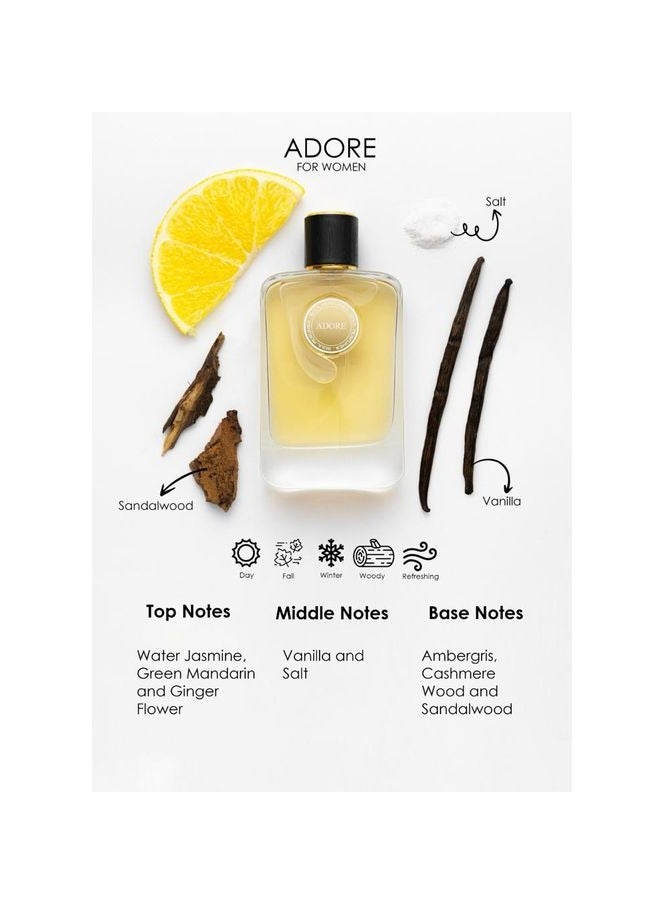SOUL PERFUMES Adore Eau De Parfum For Women - 75 ML - Image 2