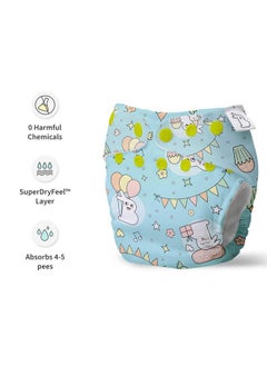 Cloth Diapers For Babies - Starter Pack With 2 Freesize Uno - New Version | Reusable Cloth Diapers For Babies From 3M To 3Y With 3 Reusable Diaper Liners, 2 Inserts And 2 Booster - pzsku/Z360413F785CEC90E6FD3Z/45/_/1733729724/8b0a0ab8-4ac0-4b03-bbf4-2947490a922c