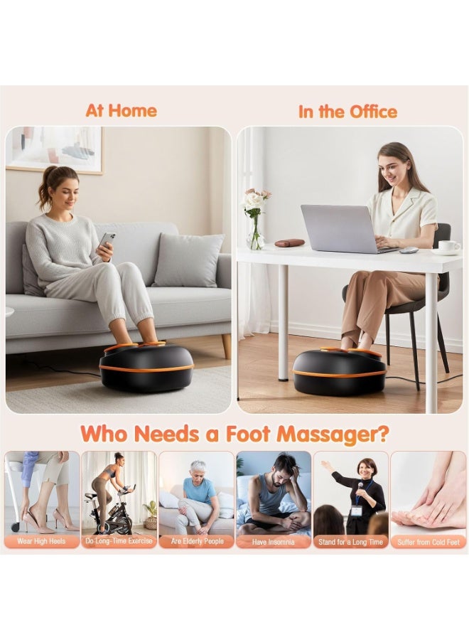 MEDNEST Fully Automatic Foot Massager, Home Use, Fully Enclosed Foot Airbag Kneading And Hot Compress Massage Foot Therapy Device - Image 5