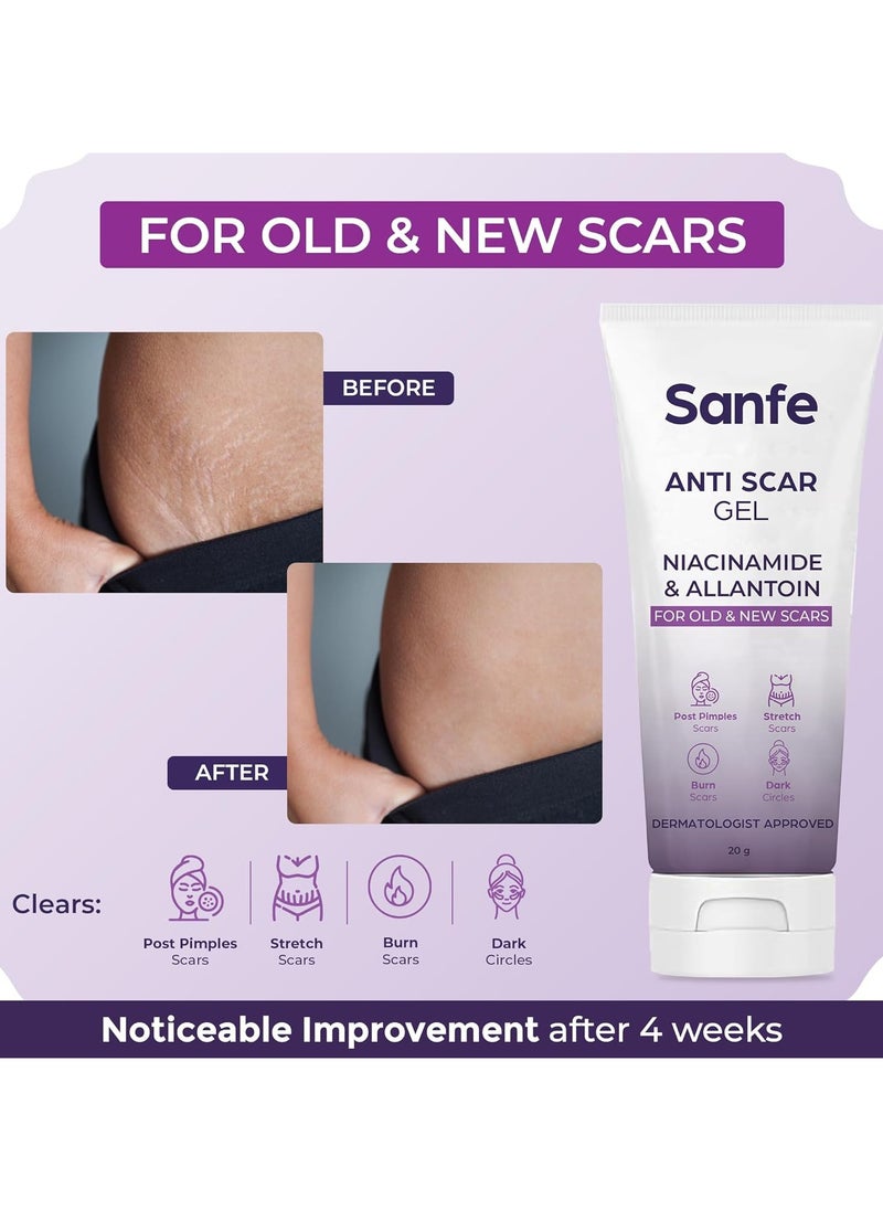 Anti Scar Gel Niacinamide Allantoin Acne Stretch Burn Scars Dark Circles Removal Old New Scars 20g - pzsku/Z3604197A454C8D6B2CF0Z/45/_/1740472966/811abcad-2701-4728-b3e7-5a4720c50dfd