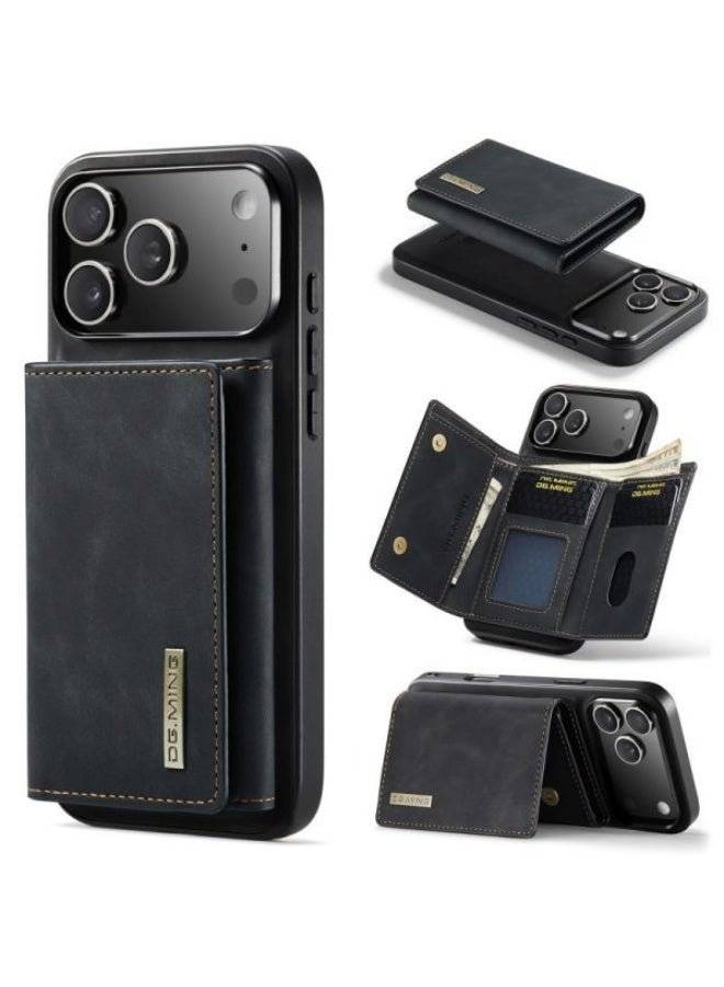Dg Ming Dg Ming iPhone 17 Pro Max Leather Wallet Case Z360425D04CCE4D9159EFZ