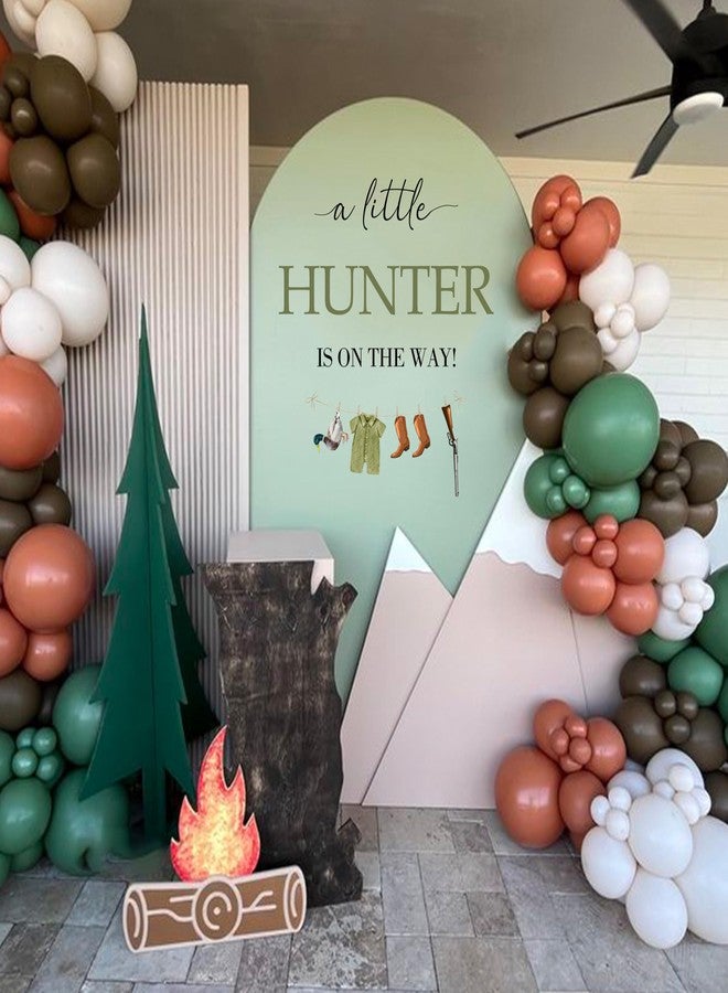 Capiont A Little Hunter is on The Way Decal - Hunting Theme Decor Wall Decal,Mallard Duck Baby Shower Decorations,Duck Hunting Shotgun Sign Balloon Arch Backdrop Wall Sticker (A Little Hunter Decal) - Image 5