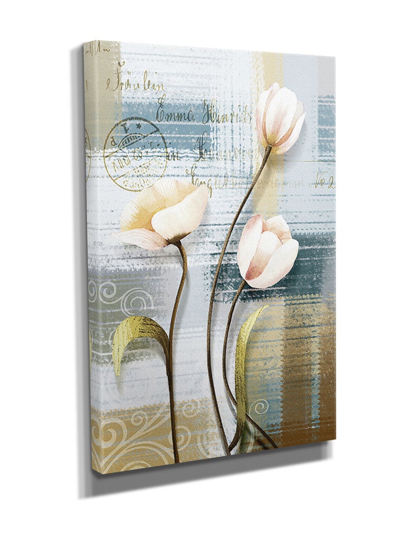 MODCLASS Canvas Painting Rose Design  - Image 2