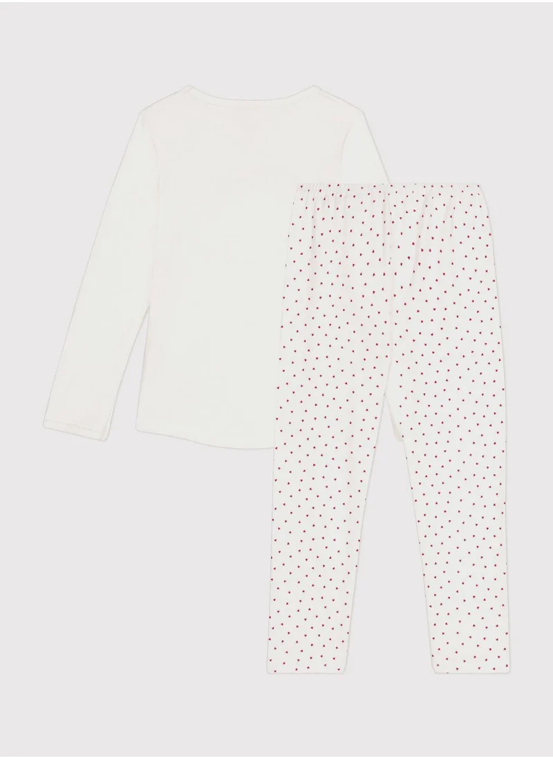 Petit Bateau Kids Graphic Pyjama Set