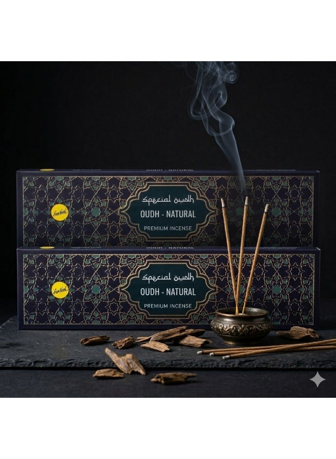 Sree Vani SreeVani Oudh Natural Incense Sticks - 50g Premium Natural Oudh Fragrance | Pack of 3 - Image 3
