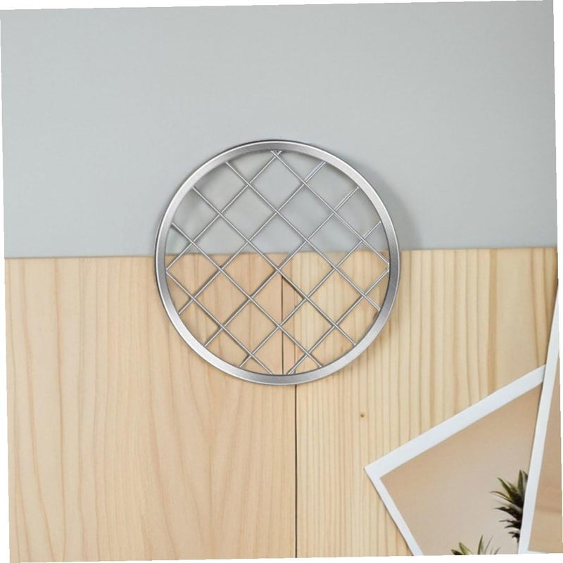 6pcs 86mm Metal Mesh Floral Grid Screw On Lid For Mason Jar Decor And Storage - Image 5