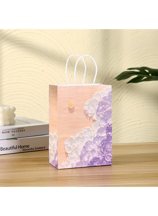 Zeemey 24 Pieces Party Favor Bags,Shopping Bag,Party Bags For Kids, supplies Snack candy Gift Bag Food Bags,Double-Sided Bags For Birthday Wedding Celebrations Party Favors 21*15*8  - Image 2