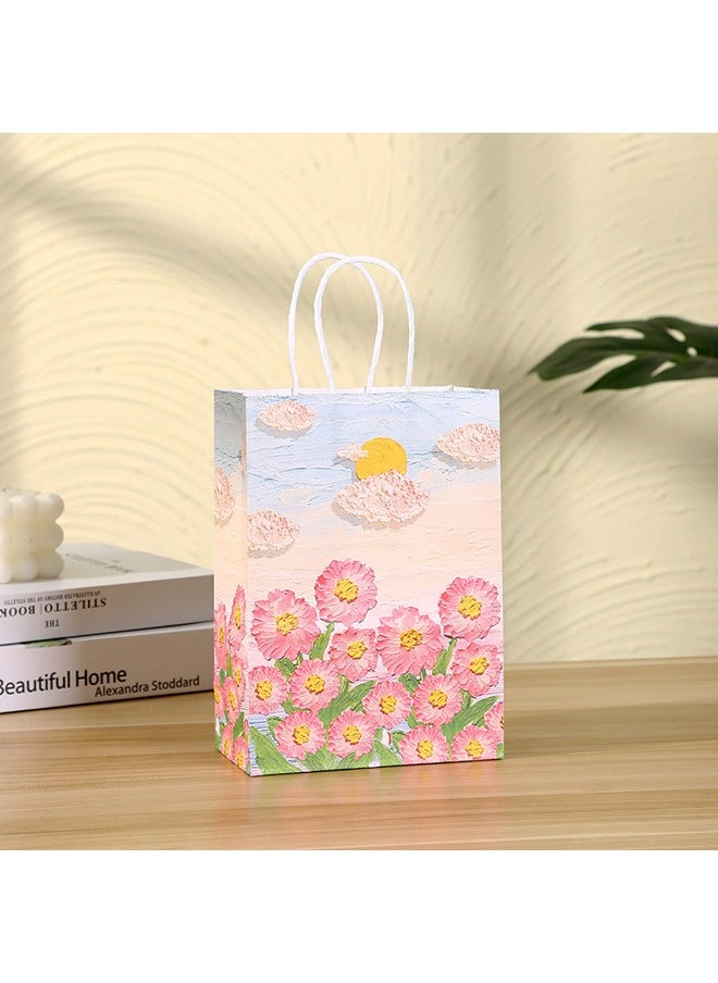 Zeemey 24 Pieces Party Favor Bags,Shopping Bag,Party Bags For Kids, supplies Snack candy Gift Bag Food Bags,Double-Sided Bags For Birthday Wedding Celebrations Party Favors 21*15*8  - Image 4