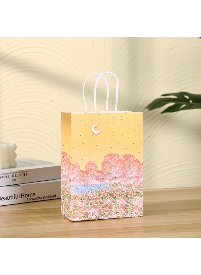 Zeemey 24 Pieces Party Favor Bags,Shopping Bag,Party Bags For Kids, supplies Snack candy Gift Bag Food Bags,Double-Sided Bags For Birthday Wedding Celebrations Party Favors 21*15*8  - Image 3