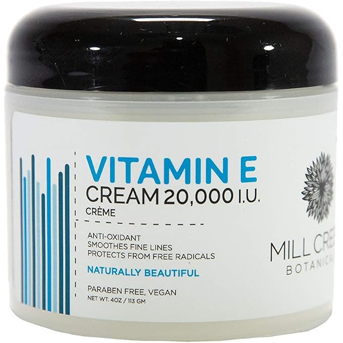 Mill Creek Botanicals Vitamin E Cream, 20,000 Iumen - Image 1