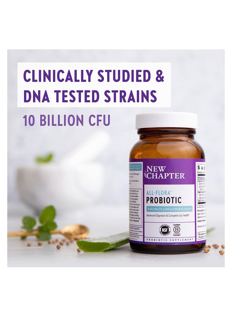 New Chapter Probiotic All-Flora - 60 Capsules - Image 3
