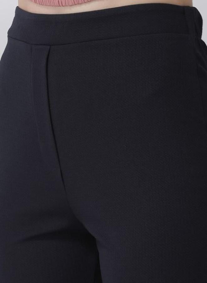 كاجوالي بنطلون كاسوالز بقصة واسعة وفتحة أمامية - Image 5