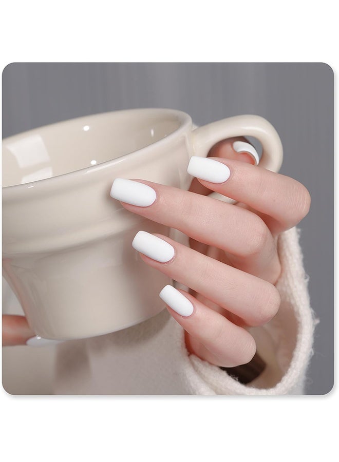 UR SUGAR Gel Polish, 15ml Soak Off UV Light Gel Polish for DIY Home Manicure,7ml,#02 White - Image 3