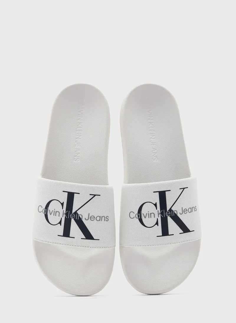 Calvin Klein Jeans Logo Slides