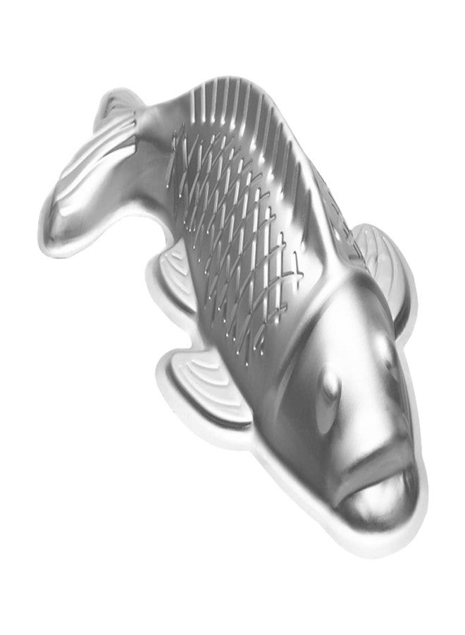 Alipis Steamed Bakeware Birthday Mould Dessert Pan Baking DIY Tin Easter Fondant Carp Alloy Shape Favor Taiyaki Aluminum Wedding Multifunctional Party Chocolate Non- Animal Fish L Large - Image 1
