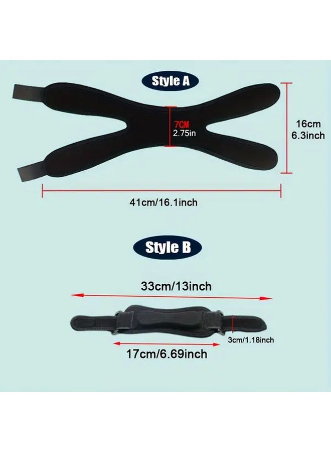 Adjustable Knee Brace for Sports Style B Anti Slip Breathable Lightweight Durable - Image 2