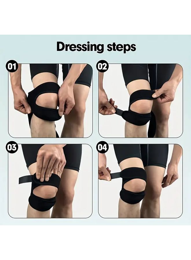 Adjustable Knee Brace for Sports Style B Anti Slip Breathable Lightweight Durable - Image 5