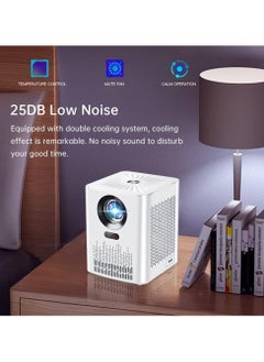 Generic Video Projector LCD Movie Projector 1080P Home Theater Support Autofocus Max 200 Inch Display With USB And Remote Control Available Connect With TV Box Computer For Children Gift Party Game  - Image 5
