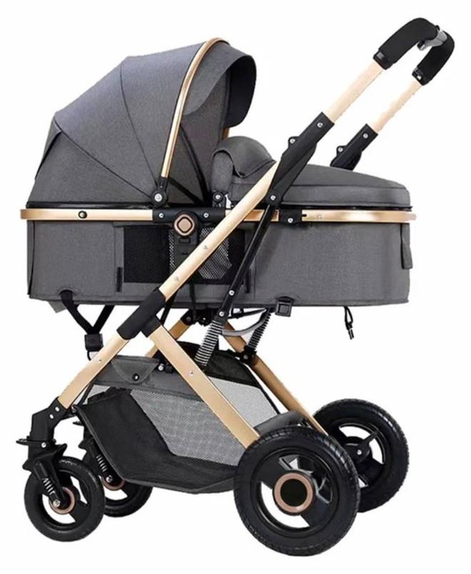 عربة أطفال مفردة عالية الجودة (رمادي) إيه 321