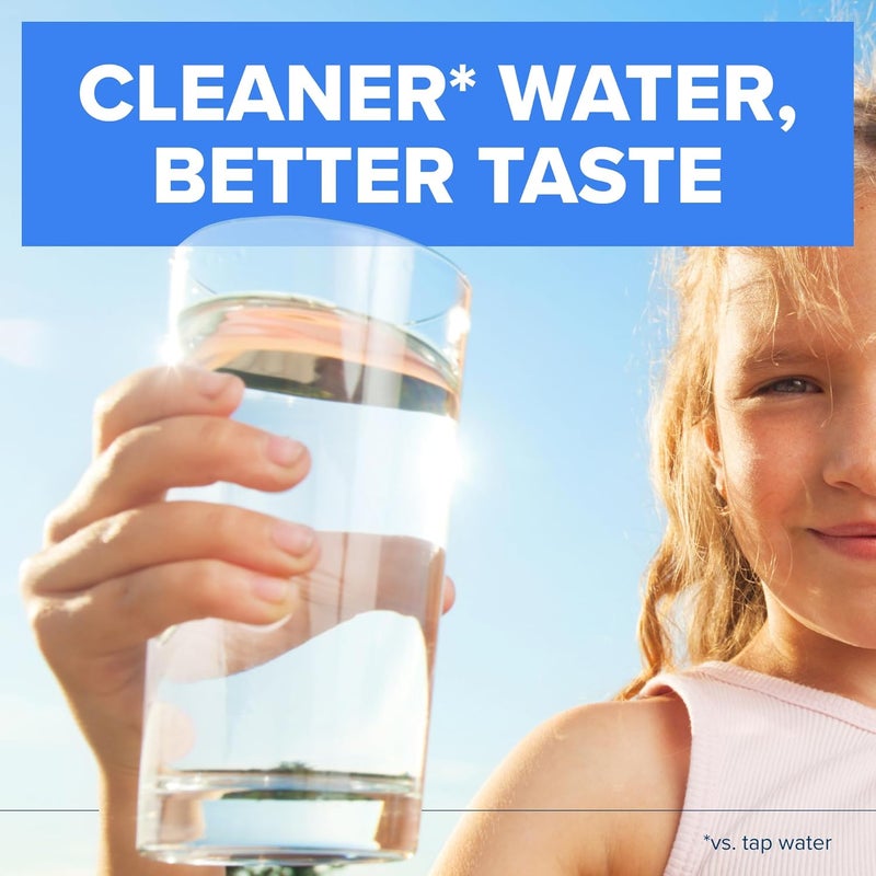 BRITA Plus Water Filter, BPA-Free, High-Density Replacement Filter for Pitchers and Dispensers, Reduces 2x Contaminants*, Lasts Two Months or 40 Gallons, Includes 4 Filters - Image 4