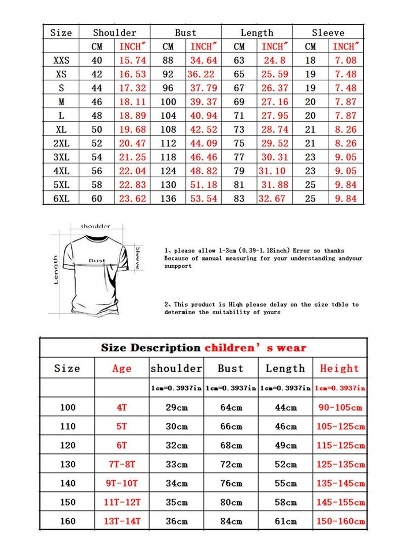 KUYING New One Piece Loose Round Neck Short Sleeved Shirt  - Image 2