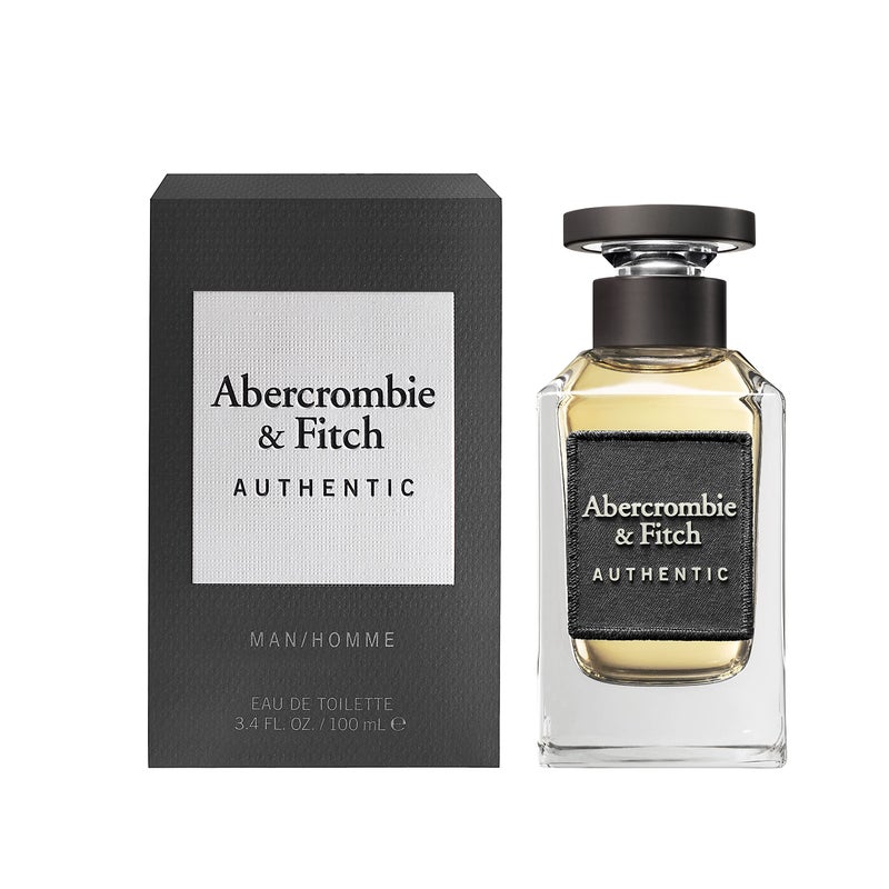 Abercrombie & Fitch and Fitch Authentic Men EDT Spray AF16601 Multi-color 3.4 Fl Oz (Pack of 1) - Image 2