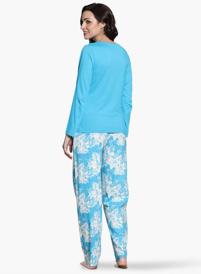 Zivame Floral Print Pyjama Set - Image 3
