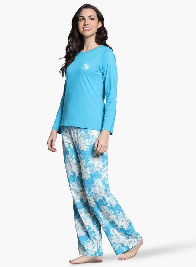 zivame Zivame Floral Print Pyjama Set