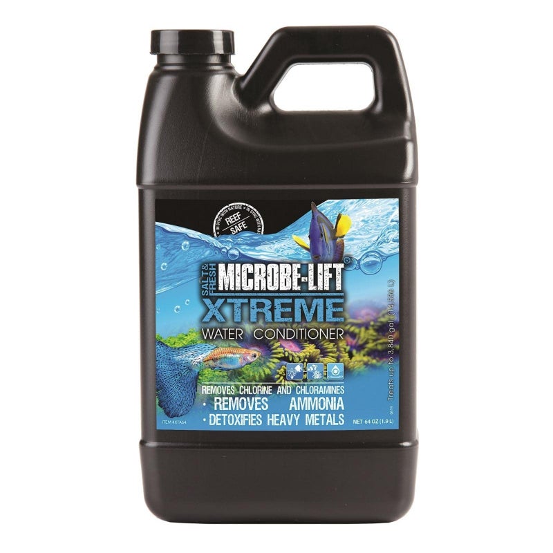 Microbe Lift MICROBE-LIFT XTA64 Xtreme Water Conditioner Treatment for Aquariums and Fish Tanks, 64 Ounces - Image 1