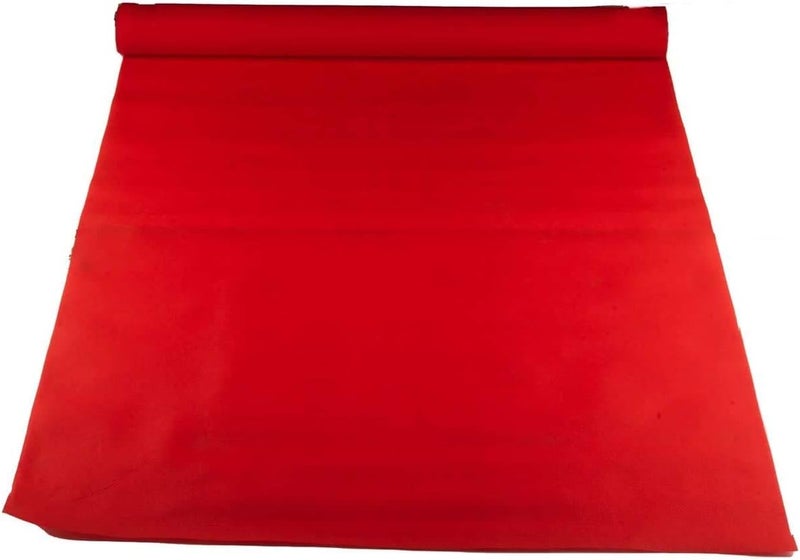 LEMONSODA Red Carpet Runner for Party, 3x50ft - Hollywood Red Carpet Roll Out for Special Event, Glamorous Movie Theme Party Decorations, 70GSM Runway Rug for Wedding, Aisle Runner for Prom - Image 5
