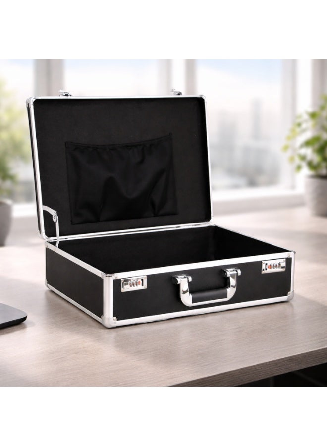 Rubik Portable Aluminum Alloy  Carrying Case, Multifunctional Briefcase with Large Capacity Sturdy Protective Shell Compact & Rugged Design (Large) - Image 5