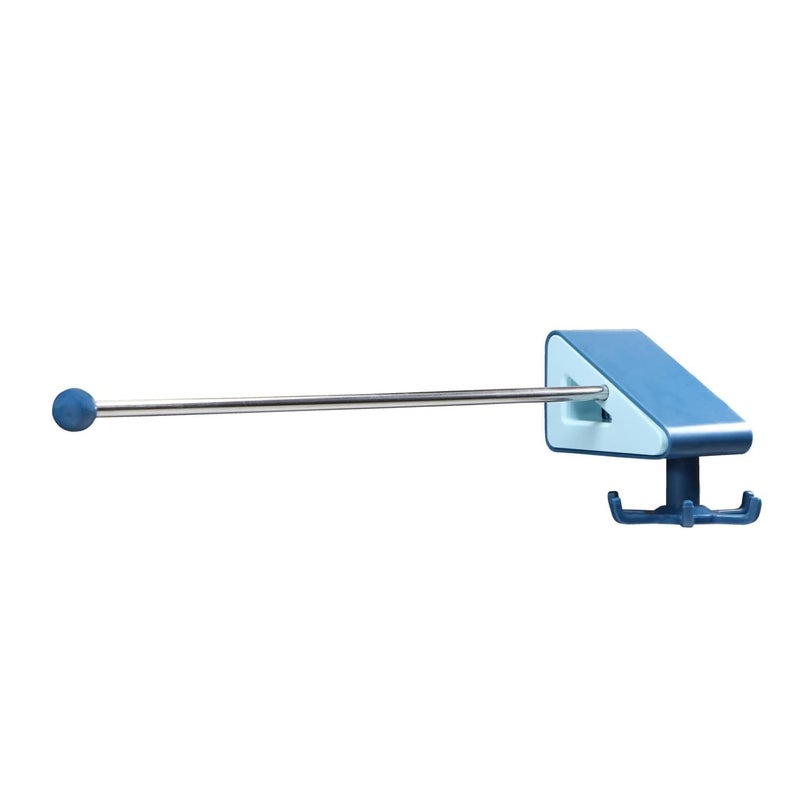 YORWAN Towel Hanger Bathroom Rod/Kitchen Paper Holder/Towel Hanger/Paper Towel Holder/Towel Holder/Towel Bar//Towel Rod with Hook for Bathroom,Hanger, Wash Basin, Kitchen - Image 1