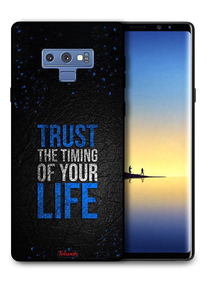 Tolwak Samsung Galaxy Note 9 Protective Case Cover Trust The Timing Of Your Life  - Image 1