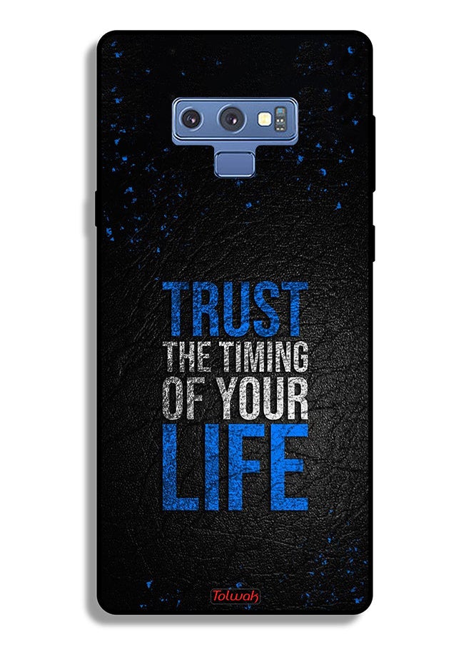 Tolwak Samsung Galaxy Note 9 Protective Case Cover Trust The Timing Of Your Life  - Image 2