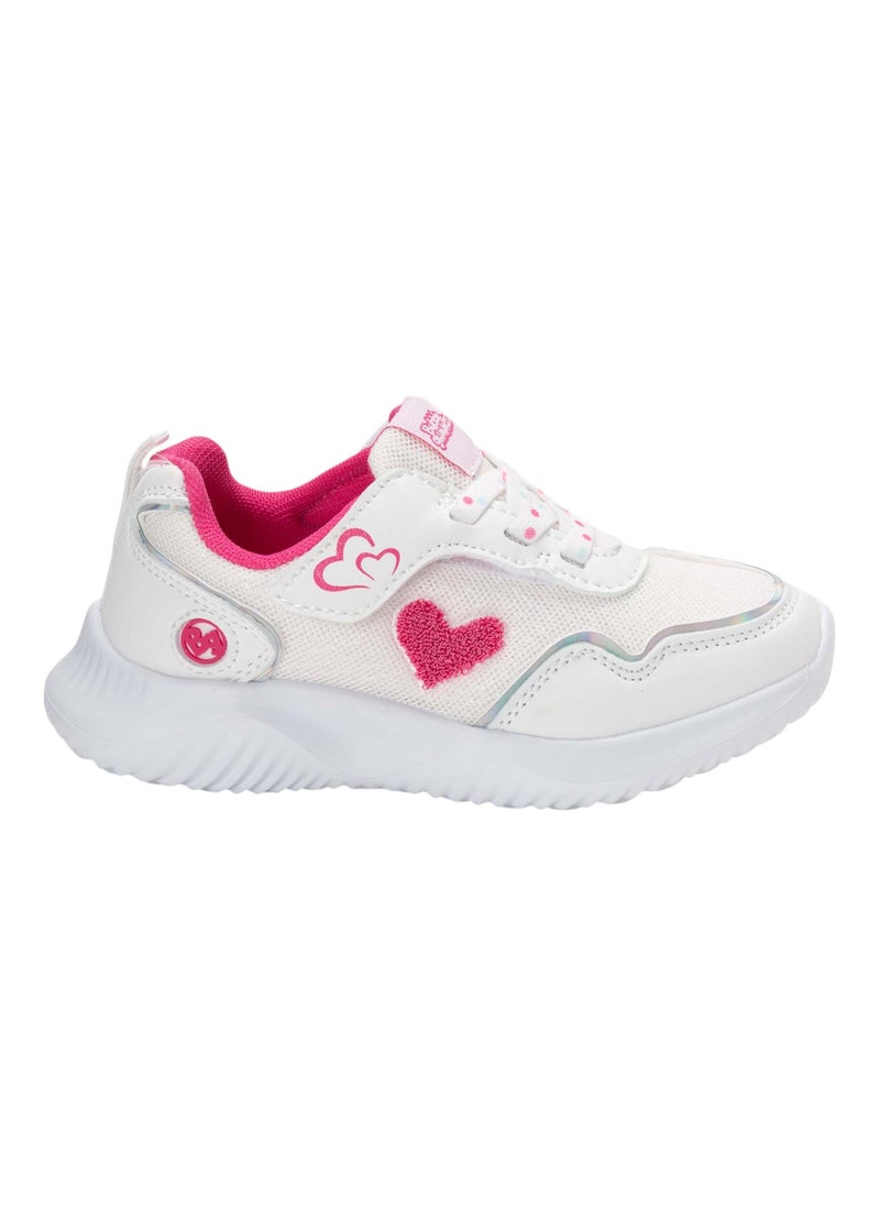 Bata Heart Print Casual Sneakers  - Image 1