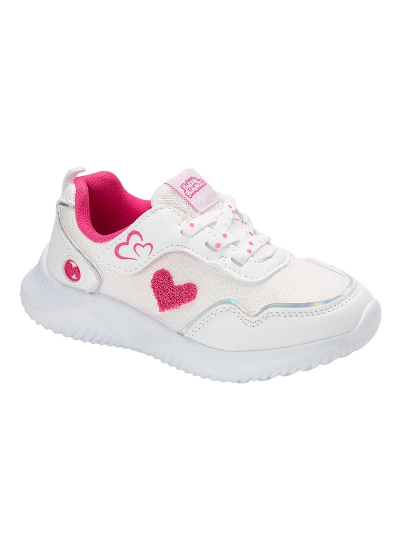 Bata Heart Print Casual Sneakers  - Image 2
