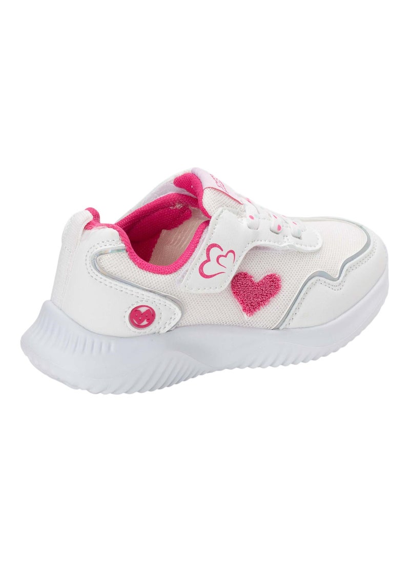 Bata Heart Print Casual Sneakers  - Image 3