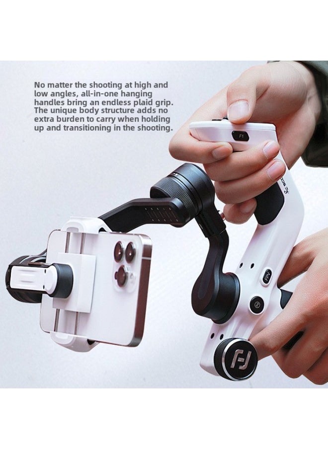 Generic - Feiyu Stabilizer Scorpion Mini-P Anti-Shake Handheld Three-Axis Mobile Phone Gimbal Live Video Vlog Shooting Tool-Color:Scorpion Minip Black Standard - Image 1