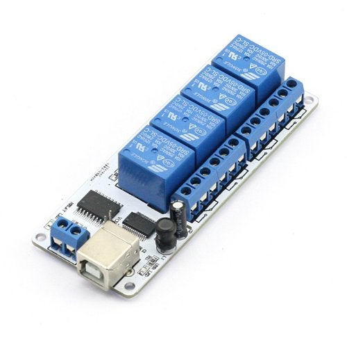 SainSmart USB 4 Channel Relay Automation (5V) - Image 1