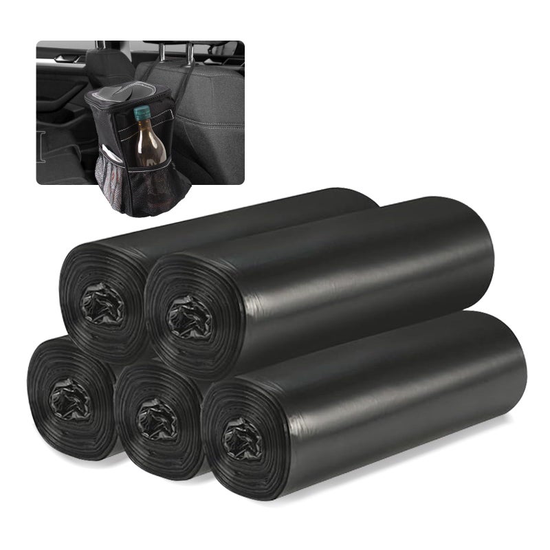 crayBG Car Trash Can Bags (5-Pack) total 75 bags- For Car - Image 1