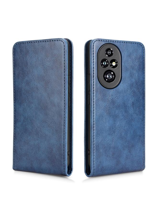 زبون جراب هاتف Honor 200 Pro 5G مغناطيسي عمودي من الجلد - Image 2