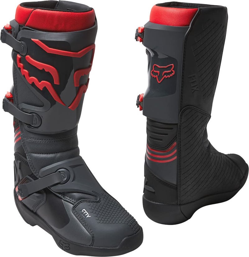 Fox Fox Racing Men's Boot (Black/RED, 11) - Image 1