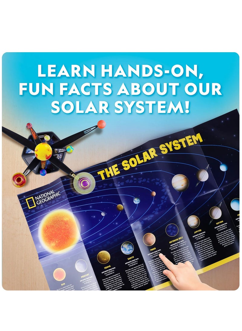 NATIONAL GEOGRAPHIC Blue Marble National Geographic Glow-In-The-Dark Solar System Activity Kit! - Image 3