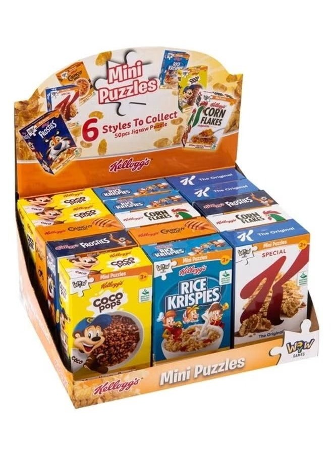 50-Piece Kellogg's Corn Flakes Jigsaw Puzzle 13 x 4x 14cm