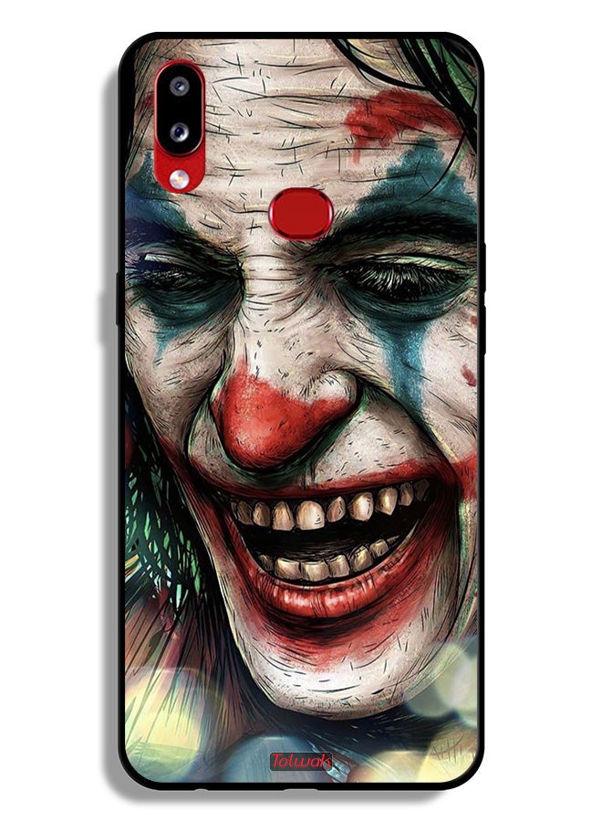Tolwak Samsung Galaxy A10s Protective Case Cover Joker Laughing Face - Image 1