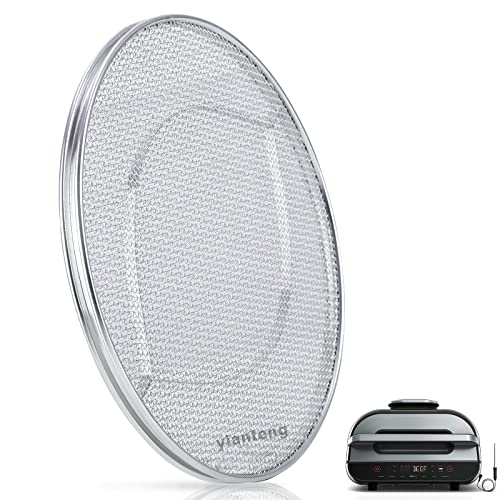 yianteng Stainless Steel Splatter Shield for FG551 Foodi, Accessories for Reusable Foodi Smart XL 6-in-1 Indoor Grill, Foodi Smart XL Accessories, Foodi Grill Air Fryer Accessories, Dishwasher safe - Image 1