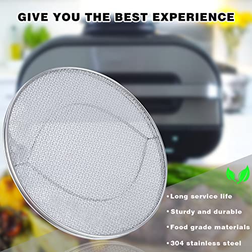 yianteng Stainless Steel Splatter Shield for FG551 Foodi, Accessories for Reusable Foodi Smart XL 6-in-1 Indoor Grill, Foodi Smart XL Accessories, Foodi Grill Air Fryer Accessories, Dishwasher safe - Image 4