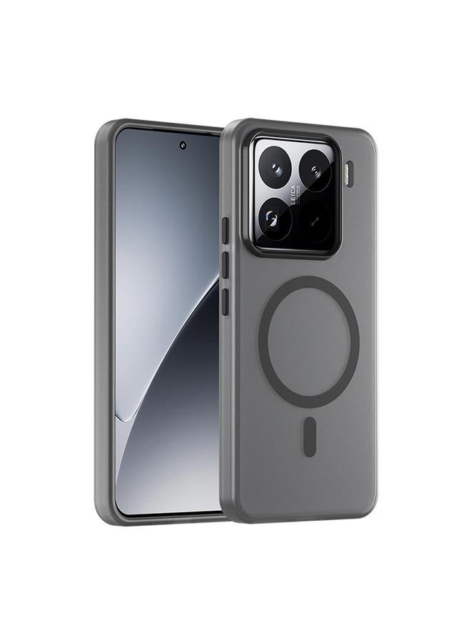 erorex Case For Xiaomi 15 Pro MagSafe Frosted Translucent TPU + PC Full Coverage Phone Case - Image 1