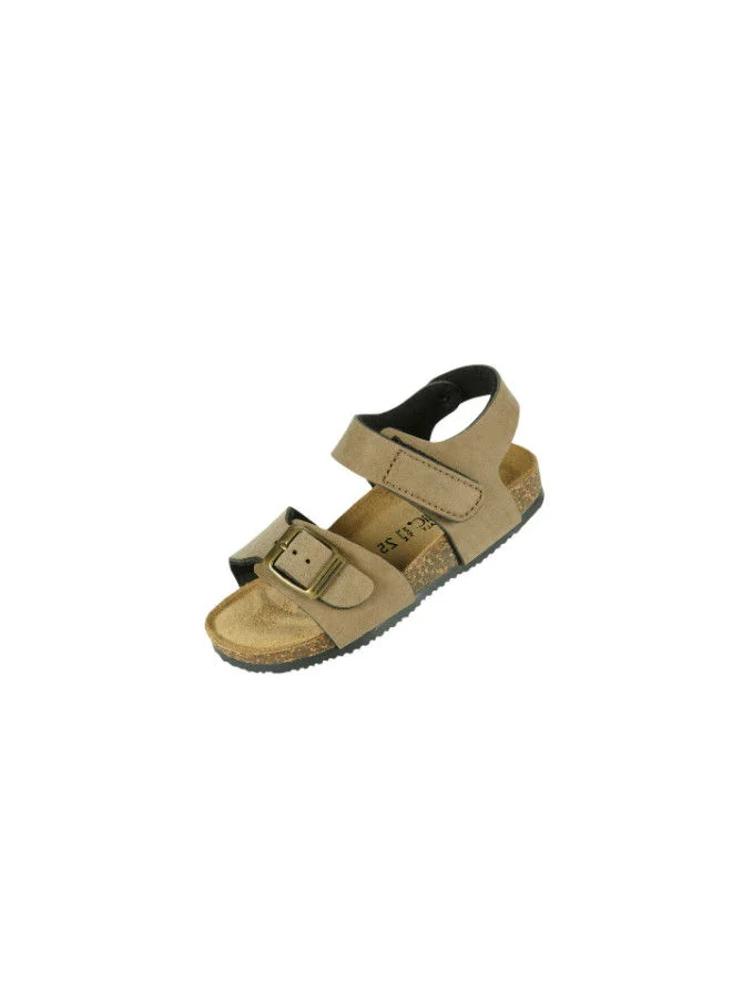 BiOCHIC Biochic Boys Velcro And Buckle Sandals 012-415 845MVT-Nocciola 23